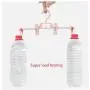 10 Pcs Plastic Cloth Hangers with Non-Slip Big Clips Closet Organizing Tool Saving More Space for Slack Trouser Jeans Towels 10 Pcs Plastic Cloth Hangers with Non-Slip Big Clips Closet Organizing Tool Saving More Space for Slack Trouser Jeans Towels