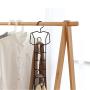 HJYPYJ Magic Hanger,Save Space Multi-Functional Hangers,Hanger Organizer That Stores Multiple Accessories Such As Scarves and Belts Superimposed Storage/C / 55x16x9cm