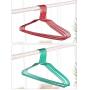 10pcs Random Color Clothes Hanger Durable Antideformation, Adult Wardrobe Dress Skirt Clothes Storage Rack Towel Hangers for Clothes Coat Hanger