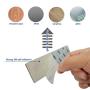 Elecplay Adhesive Hooks,Stainless Steel Stick Hooks 3M Self Adhesive Wall Key Coat Towel Hooks Hanger for Kitchen Bathroom Closet Room