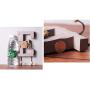 Enjoyment Retro Decorative Hook Solid Wood Hook Hook Wall Hanging Porch Hook Clothing Store Hanger Luxury