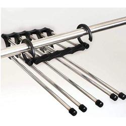 5PC Random Color 5 in 1 Multi-Function Home Hanger Stainless Steel Plastic Clothes Hanger Rack