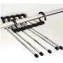 5PC Random Color 5 in 1 Multi-Function Home Hanger Stainless Steel Plastic Clothes Hanger Rack