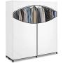 Whitmor Extra-Wide Clothes Closet, 60” with, White Cover