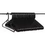 TINEFF Heavy Duty Plastic Hangers. Black Color, 24 Pack. Made in USA TINEFF Heavy Duty Plastic Hangers. Black Color, 24 Pack. Made in USA