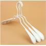 10pcs Random Color Simple Plastic Dipping Clothes Hanger, Non-Slip Drying Rack Seamless Skidproof Shops Laundry Holder