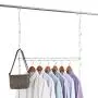 Organize It All Durable Chrome Closet Doubler (1346W)