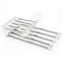 5pcs Random Color Fashion 5 in 1 Pant Rack Shelves Stainless Steel Clothes Hangers Multi-Functional Wardrobe Magic Hanger Decoration 5pcs Random Color Fashion 5 in 1 Pant Rack Shelves Stainless Steel Clothes Hangers Multi-Functional Wardrobe Magic Hanger Decoration