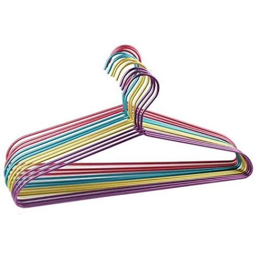 10pcs Random Color Fancy Golden Blue Aluminum Alloy Hanger for Clothes,Strong Metal Shirts Dress Hanger 10pcs Random Color Fancy Golden Blue Aluminum Alloy Hanger for Clothes,Strong Metal Shirts Dress Hanger