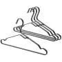 Brabantia Clothes Hangers, Aluminium, Black, Medium Brabantia Clothes Hangers, Aluminium, Black, Medium