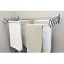 The Original Smartdryer Indoor/Outdoor Retractable Clothes Drying Rack - Ideal for Your RV, Balcony, Pool Side or Laundry Room - Full Size Version - 46 Inch