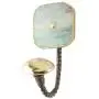 Indianshelf Handmade 3 Artistic Vintage Green Quartz Stone Square Stone Key Hooks Hangers/Clothes Hooks for Doors Indianshelf Handmade 3 Artistic Vintage Green Quartz Stone Square Stone Key Hooks Hangers/Clothes Hooks for Doors