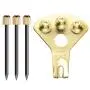 10 Pack 100 lbs Picture Frame Hangers Hooks with Nails, Heavy Duty Plaster Wall Pro Photo/Heavy Mirror Hanging Kit 10 Pack 100 lbs Picture Frame Hangers Hooks with Nails, Heavy Duty Plaster Wall Pro Photo/Heavy Mirror Hanging Kit