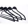 Black Extra Non Slip Rubber Coated Suit Hanger (30 Pack) Black Extra Non Slip Rubber Coated Suit Hanger (30 Pack)