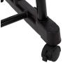 Clothes Rack,Rolling Garment Rack with Wheels,Adjustable Hanging Standing Coat Shelf Clothing Stander Unit Hanger Clothes Organizer Black