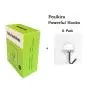 Fealkira Adhesive Wall Hooks 13.2lb(Max) Utility Stainless Steel hook for Towel Bathrobe Coats,Bathroom Kitchen Waterproof and Oilproof Nail Free Transparent Heavy Duty Wall hook & Ceiling Hanger(6pcs Fealkira Adhesive Wall Hooks 13.2lb(Max) Utility Stainless Steel hook for Towel Bathrobe Coats,Bathroom Kitchen Waterproof and Oilproof Nail Free Transparent Heavy Duty Wall hook & Ceiling Hanger(6pcs