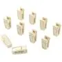 Finnhomy Heavy Duty 50 Pack Clothes Hangers with 10 Multiple Use Finger Clips, Durable Slim-Line Velvet Hangers Non-Slip Sturdy Clothing Hangers, Beige Finnhomy Heavy Duty 50 Pack Clothes Hangers with 10 Multiple Use Finger Clips, Durable Slim-Line Velvet Hangers Non-Slip Sturdy Clothing Hangers, Beige