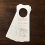Personalized Do Not Distourb Door Hangers for Hotel- Perfect for Weddings and Bachelorette or Bachelor Parties- Set of 10