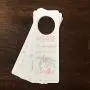 Personalized Do Not Distourb Door Hangers for Hotel- Perfect for Weddings and Bachelorette or Bachelor Parties- Set of 10