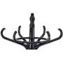ZKYMJ Wood Stand hat Coat Coat Rack Hanging Bag Hanger Tree 12 Hook with Umbrella Stand Modern Hanger Clothes (Color : D)