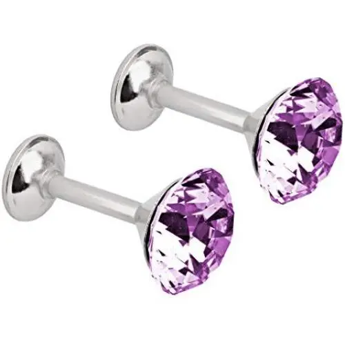 EleCharm 1 Pair Colored Crystal Curtain Wall Hook Tie Back Clothes Hanger (Purple) EleCharm 1 Pair Colored Crystal Curtain Wall Hook Tie Back Clothes Hanger (Purple)