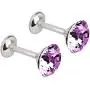 EleCharm 1 Pair Colored Crystal Curtain Wall Hook Tie Back Clothes Hanger (Purple) EleCharm 1 Pair Colored Crystal Curtain Wall Hook Tie Back Clothes Hanger (Purple)