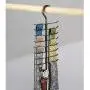 mDesign Vertical Steel Metal Wire Closet Rod Hanging Accessory Organizer for Ties, Belts, Scarves, and Accessories with 17 Storage Hooks - 2 Pack - Bronze mDesign Vertical Steel Metal Wire Closet Rod Hanging Accessory Organizer for Ties, Belts, Scarves, and Accessories with 17 Storage Hooks - 2 Pack - Bronze