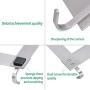 Over The Door Hook, FLE SUS304 Stainless Steel Heavy-Duty Hanger Rack for Coat, Towel, Bag, Robe - 6 Hooks