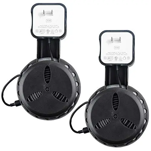 Carkio 2Packs Replacement 188x51x106mm Outlet Wall Mount Hanger Holder Compatible with Echo Dot 3rd Gen,Built-in Cable Management,Suitable for Plug in Kitchen and Bedroom,Save Space(Black) Carkio 2Packs Replacement 188x51x106mm Outlet Wall Mount Hanger Holder Compatible with Echo Dot 3rd Gen,Built-in Cable Management,Suitable for Plug in Kitchen and Bedroom,Save Space(Black)