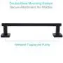 Hand Towel Rack 13.78", Angle Simple Stainless Steel Bathroom Towel Holder, Face Towel Washcloth Hanger, Shower Towel Bar, Kitchen Dish Towel Holder Wall Mount, Matte Black Hand Towel Rack 13.78", Angle Simple Stainless Steel Bathroom Towel Holder, Face Towel Washcloth Hanger, Shower Towel Bar, Kitchen Dish Towel Holder Wall Mount, Matte Black