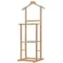 Wood Valet Stand Coat Rack Executive Clothes Suit Hanger Wood Valet Stand Coat Rack Executive Clothes Suit Hanger