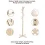 AUNMAS Wooden Clothes Tree Coat Racks Hat Rack Stand Standing Hanger for Clothes Clothes Suits Hat Handbags Suits Hat Handbags (1#)