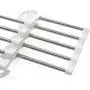Fan-Ling ABS + Stainless Steel Holder Hook Hanger,Closet Organizer Space Saver Clothing Rack, Magic Hanger Clothes Hook,Utility Hooks (1)