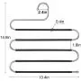 BKONY Pants Hangers Non Slip Updated S-Shaped 5 Layers Hangers Closet Space Saver for Jeans Scarf Tie Clothes (5-Pack) BKONY Pants Hangers Non Slip Updated S-Shaped 5 Layers Hangers Closet Space Saver for Jeans Scarf Tie Clothes (5-Pack)