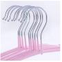 10PCs Candy-Colored Baby Children Clothes Hanger Drying Rack Anti-Skid Antiseptic Durable Coat Storage Hangers Random Color