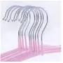 10PCs Candy-Colored Baby Children Clothes Hanger Drying Rack Anti-Skid Antiseptic Durable Coat Storage Hangers Random Color