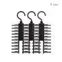 HJYPYJ Magic Hanger,Deformable Magical Hangers,Free Rotation ABS Hanger,Space-Saving Organizer Hangers,Load 1Kg Long Hanging No Trace/Black / 3 pcs HJYPYJ Magic Hanger,Deformable Magical Hangers,Free Rotation ABS Hanger,Space-Saving Organizer Hangers,Load 1Kg Long Hanging No Trace/Black / 3 pcs
