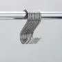 30 Pack Heavy Duty S Hooks Stainless Steel S Shaped Hooks 2.5 inch Metal Hooks for Hanging, Hanging Hook for Kitchen, Bathroom, Bedroom and Office