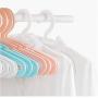 10pcs Random Color U Multifunctional Cloth Hanger Drying Rack Storage Rack Bathroom Rack Traceless Closet Space Saver Clothes Rack Decoration