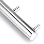 Sumnacon Wall Mounted Clothes Hanger Rack, Stainless Steel Garment Hooks with Swing Arm Holder, Space Saver Coat Robe Storage Organizer for Laundry Room Bedrooms, Clothing Drying Rack with 5 Hooks