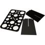 28 Hole Makeup Brushes Holders Dry Brushes Folding Drying Rack Hanging Hanger