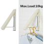 Tenrry Laundry Drying Rack Wall-Mount Retractable Folding Invisible Clothes Hanger