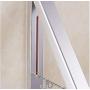 2pcs Portable Foldable Retractable Bathroom Balcony Wall-Mounted Clothes Hanger Laundry Rack Decoration