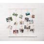 DII Home Traditions Floating Photo Display DIY Photo Collage Set with Twine Clothesline, Natural Wood Wall Mounts, and 30 Wooden Clothespin Clips for Hanging Photos, Prints, and Art - Rustic White DII Home Traditions Floating Photo Display DIY Photo Collage Set with Twine Clothesline, Natural Wood Wall Mounts, and 30 Wooden Clothespin Clips for Hanging Photos, Prints, and Art - Rustic White