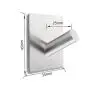 Sumnacon Stainless Steel Bathroom Towel Hook, 3M Stick Wall Hooks Clothes Hangers Holder for Home Kitchen Coats Hats Keys Bags (Type 1)