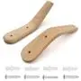COCODE 2 Pack Natural Wooden Hooks, Coat Hooks Wall Mounted, Beech Wood Hook Single Cloth Hat Hanger Entryway Bathroom Organizer Hanger Towel Rack COCODE 2 Pack Natural Wooden Hooks, Coat Hooks Wall Mounted, Beech Wood Hook Single Cloth Hat Hanger Entryway Bathroom Organizer Hanger Towel Rack