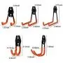 ProChosen 10-Pack Steel Garage Storage Utility Double Hooks