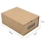 Prasacco Shoes Box, 10 Pack,Rugged, Durable, Perspective, Breathable, DIY Visible Cardboard Shoe Storage Boxes, 13 x9x5 inch, Designed to Womans Size 11, Mens Size 10.5 MAX
