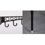 XIAOLONG Iron Simple Coat Rack Floor Black Hanger Modern Simple Clothes Rack Bedroom Living Room Mobile Floor Hanger