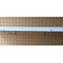 (6 Pack) Metal 10 Inch Mega Shelf Bracket Garage Hanger for 1/8" & 1/4" Pegboard